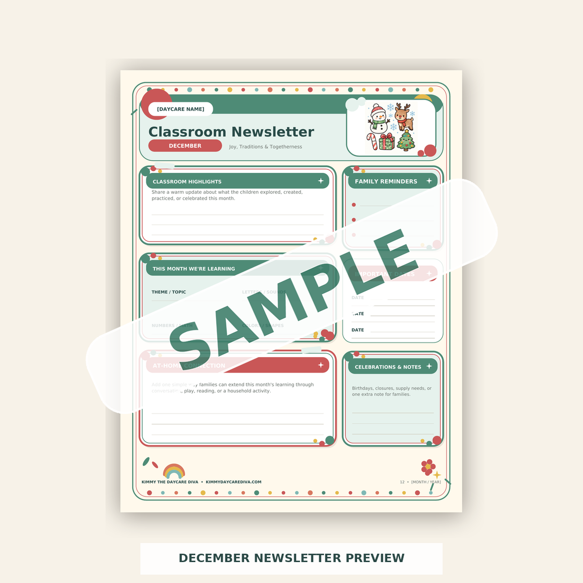 Monthly Newsletters