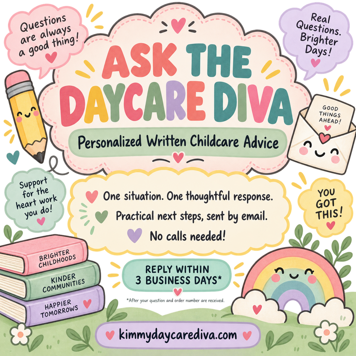 Ask the Daycare Diva đź’¬ | Personalized Written Advice