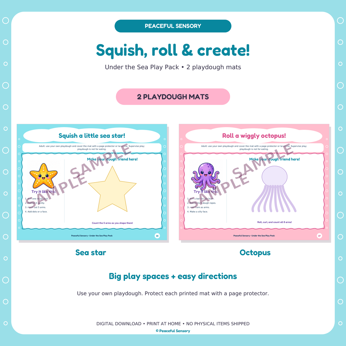 Under the Sea Play Pack