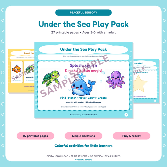 Under the Sea Play Pack