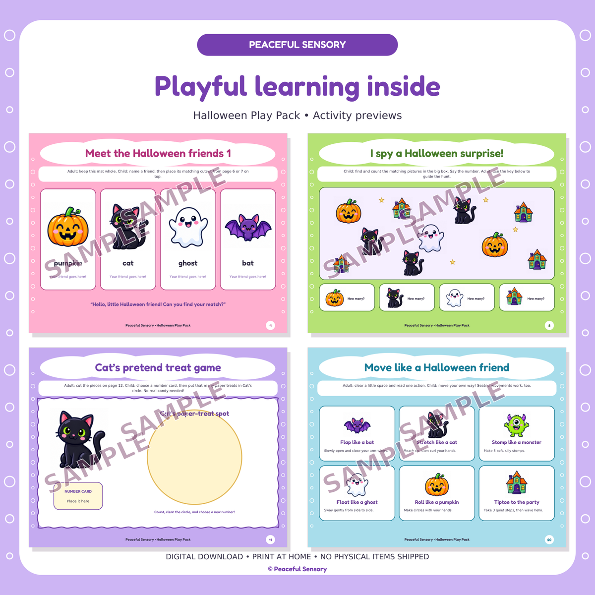Halloween Play Pack