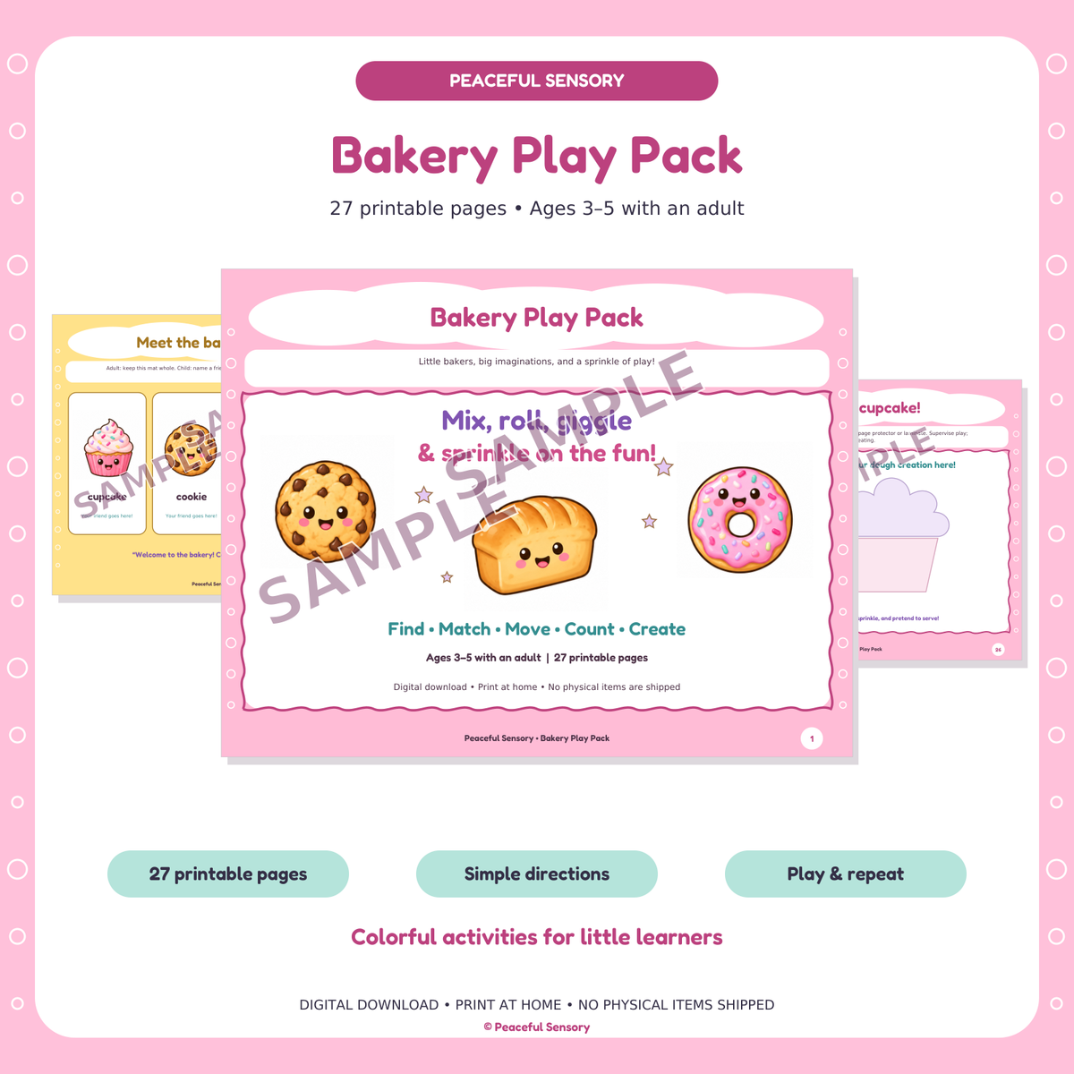 Bakery Play Pack